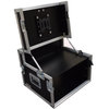 5u 19 Rack Flight Case With Hinged Top + VESA Mount